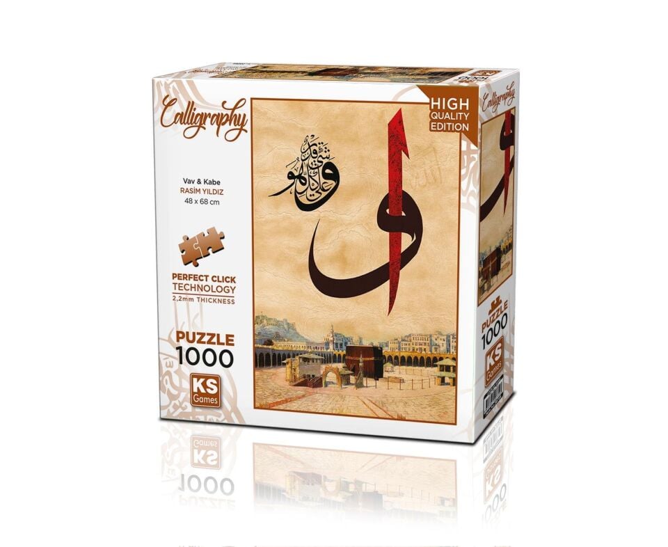 Ks Games Puzzle Vav & Kabe 1000 Parça