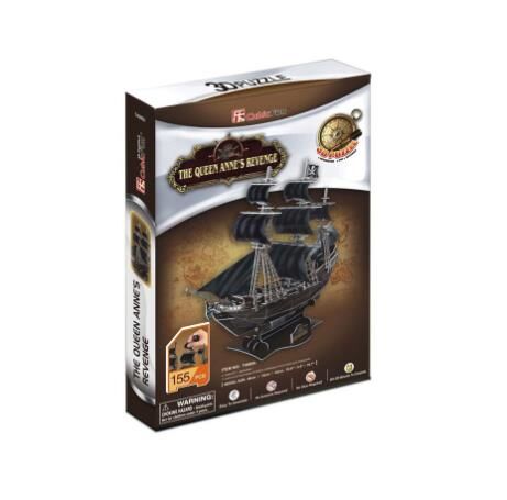 Cubicfun 3D Puzzle Quenn Anne'S Revenge Gemisi