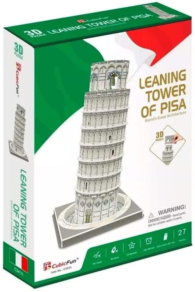 Cubicfun 3D Puzzle Pisa Kulesi İtalya