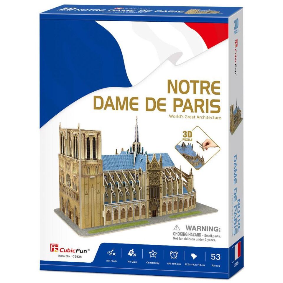 Cubicfun 3D Puzzle Notre Dame De Paris