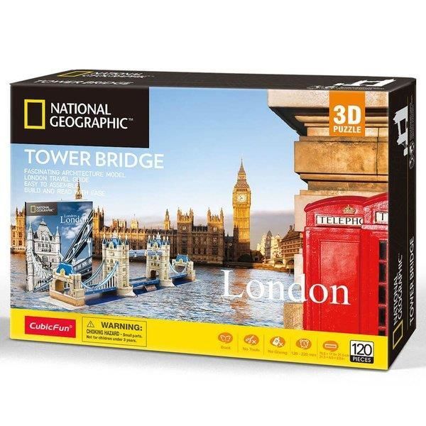 Cubicfun 3D Puzzle National Geographic Tower Bridge İngiltere
