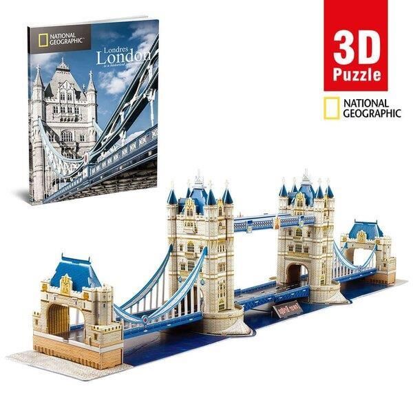 Cubicfun 3D Puzzle National Geographic Tower Bridge İngiltere