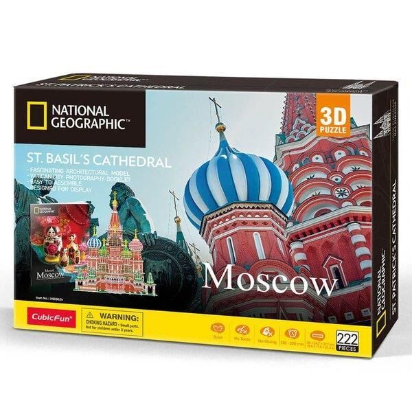 Cubicfun 3D Puzzle National Geographic St.Basils Katedrali Rusya