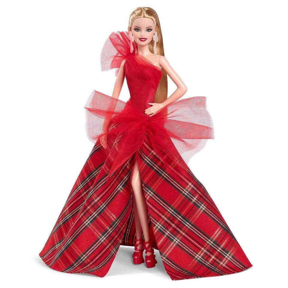 Barbie Mutlu Yıllar Bebeği Şarışın HRM61