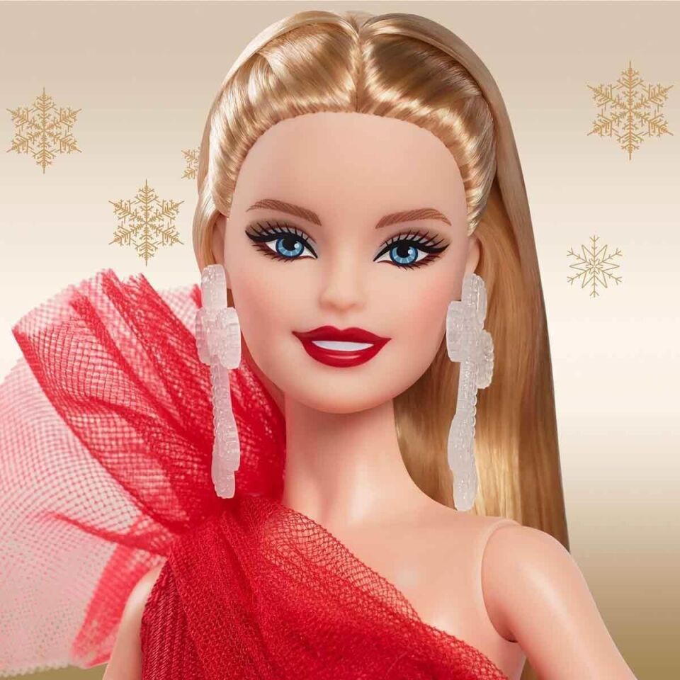 Barbie Mutlu Yıllar Bebeği Şarışın HRM61