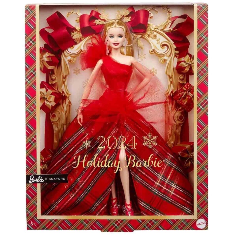 Barbie Mutlu Yıllar Bebeği Şarışın HRM61