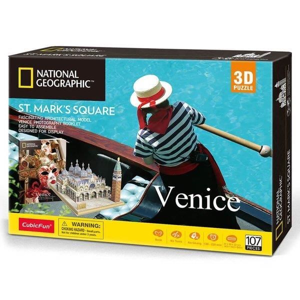 Cubicfun 3D Puzzle National Geographic San Marco Meydanı İtalya