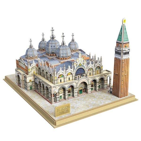Cubicfun 3D Puzzle National Geographic San Marco Meydanı İtalya