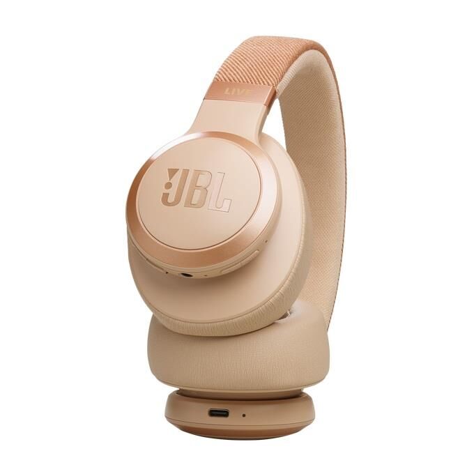 Jbl Live 770 BT NC Kablosuz Kulaklık KumBeji