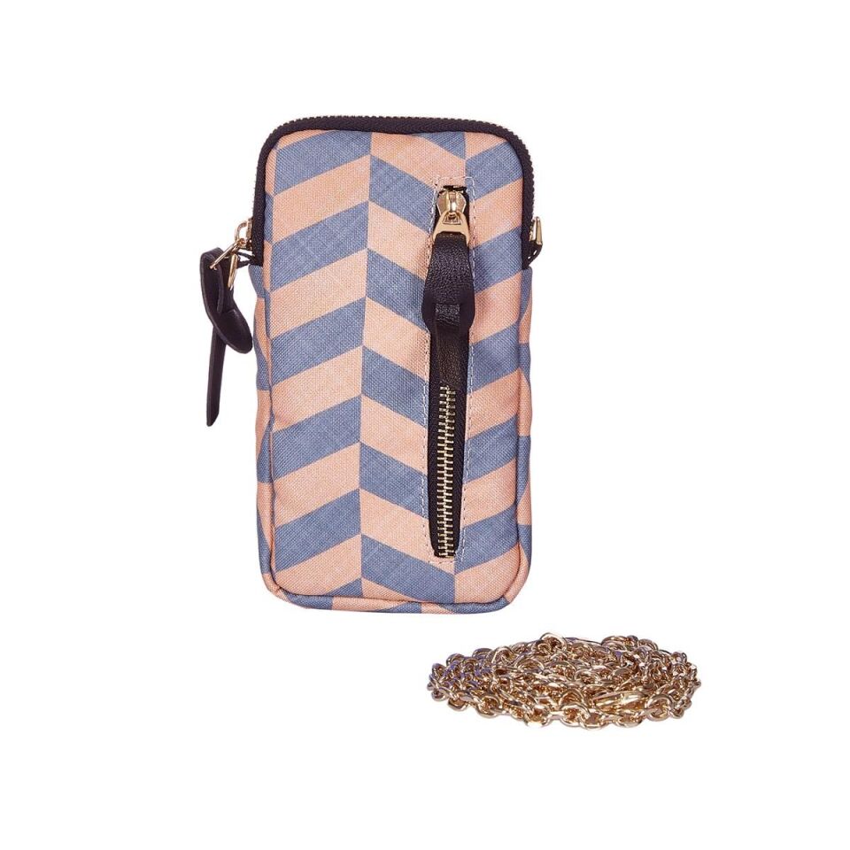 Bloominbag Telefon Çantası Smokey Chevron