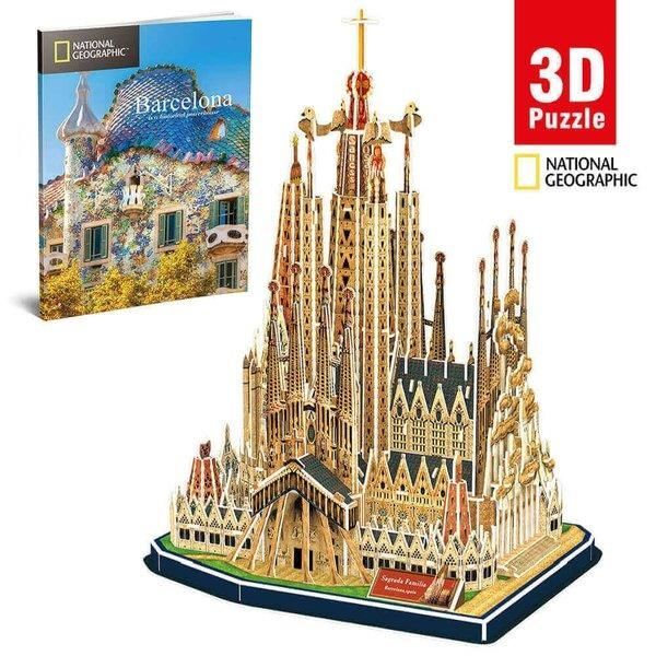 Cubicfun 3D Puzzle National Geographic Sagrada Familia İspanya