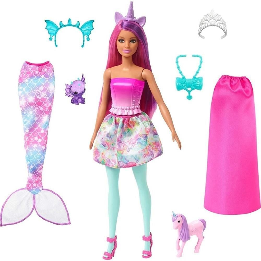 Barbie Dreamtopia Bebek ve Aksesuarları HLC28