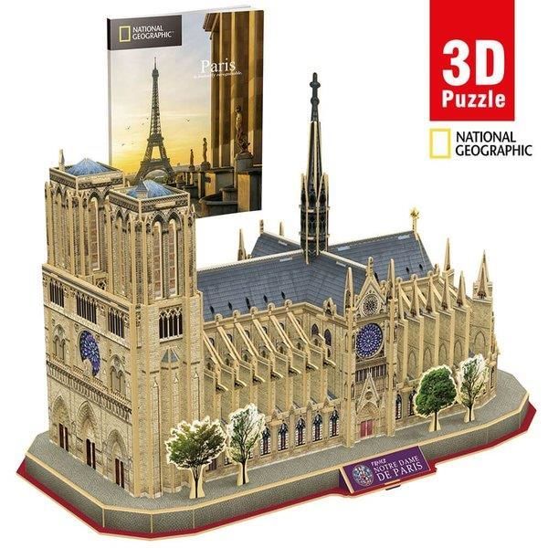 Cubicfun 3D Puzzle National Geographic Notre Dame De Paris Fransa