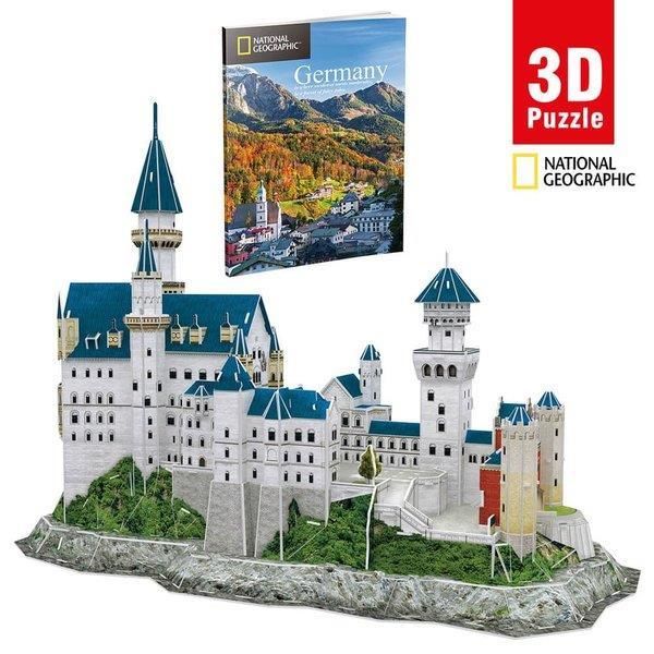 Cubicfun 3D Puzzle National Geographic Neushwantein Kalesi Almanya