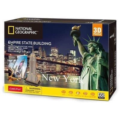 Cubicfun 3D Puzzle National Geographic Empire State Binası Abd