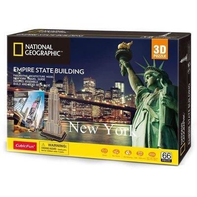 Cubicfun 3D Puzzle National Geographic Empire State Binası Abd