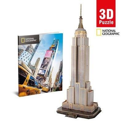 Cubicfun 3D Puzzle National Geographic Empire State Binası Abd
