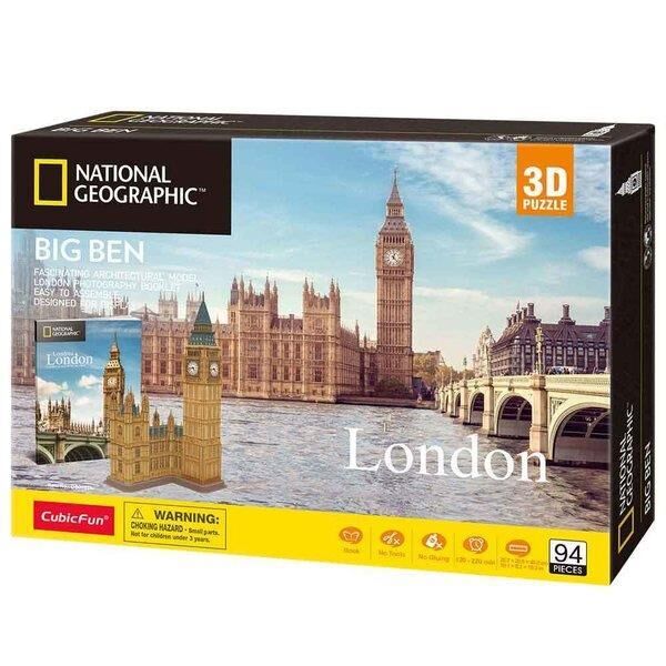 Cubicfun 3D Puzzle National Geographic Big Ben London