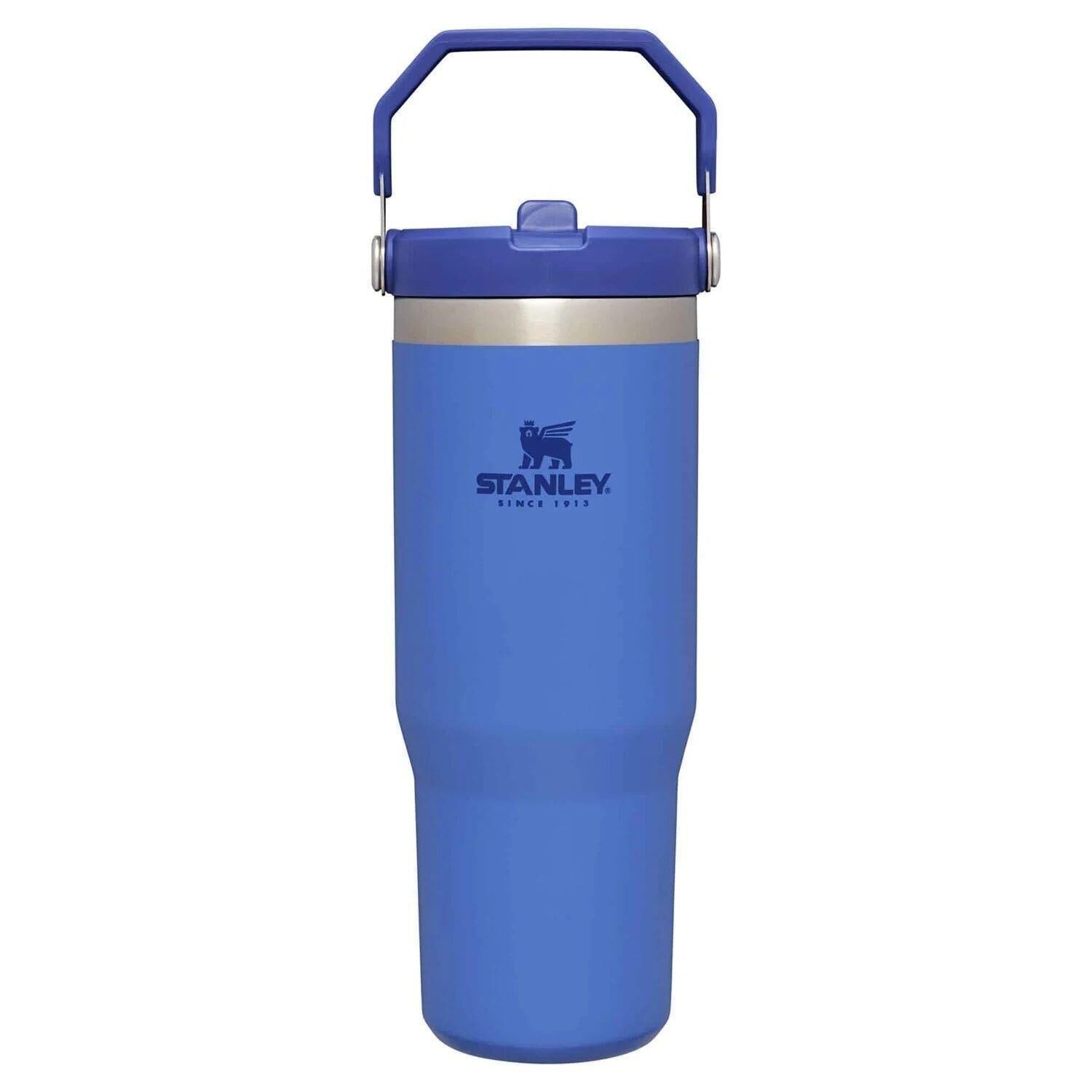 Stanley The Iceflow Flip Straw Pipetli Termos Bardak 0.89 L Lacivert