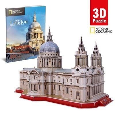 Cubicfun 3D Puzzle National Geographic Aziz Paul Katedrali İngiltere