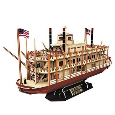 Cubicfun 3D Puzzle Mississippi Buharlı Gemisi