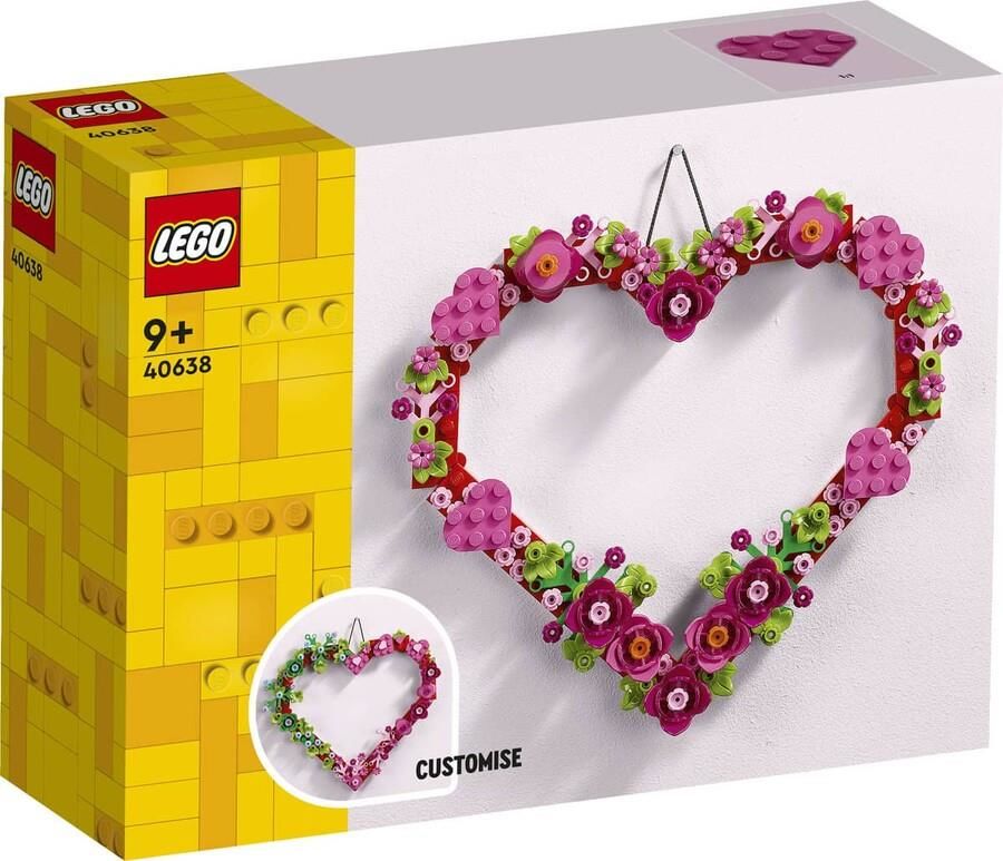 Lego Iconic Kalp Süsü 40638