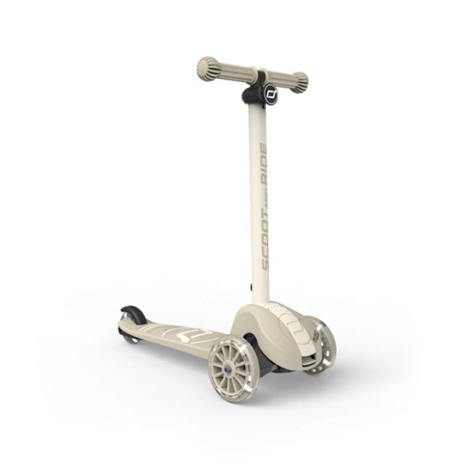 Scoot and Ride Highwaykick 3S Çocuk Scooterı  LED Tekerlekli, Katlanabilir ve Ayarlanabilir Ash