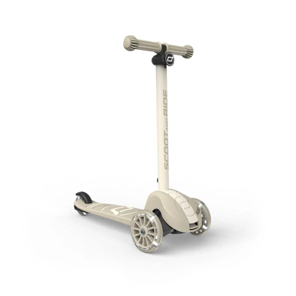 Scoot and Ride Highwaykick 3S Çocuk Scooterı  LED Tekerlekli, Katlanabilir ve Ayarlanabilir Ash