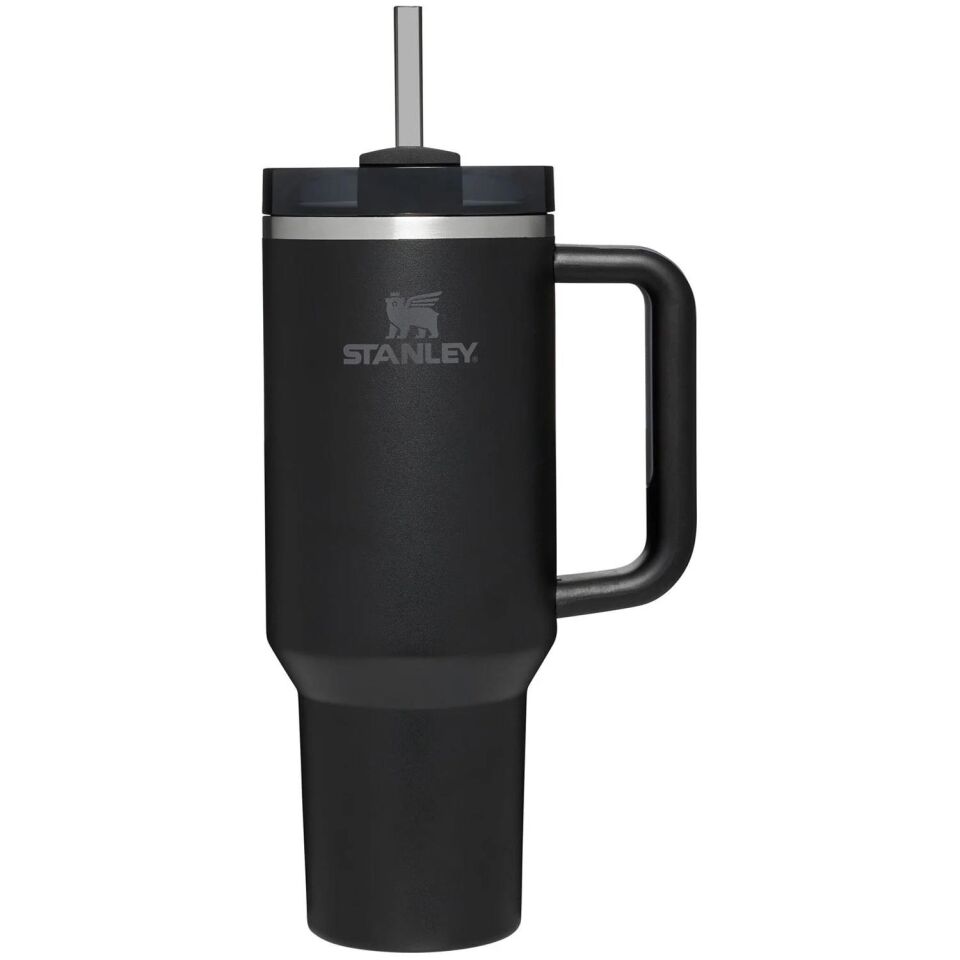 Stanley Quencher Pipetli Termos Bardak 1.18 Lt Siyah