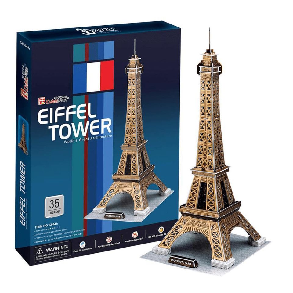 Cubicfun 3D Puzzle Eyfel Kulesi Fransa