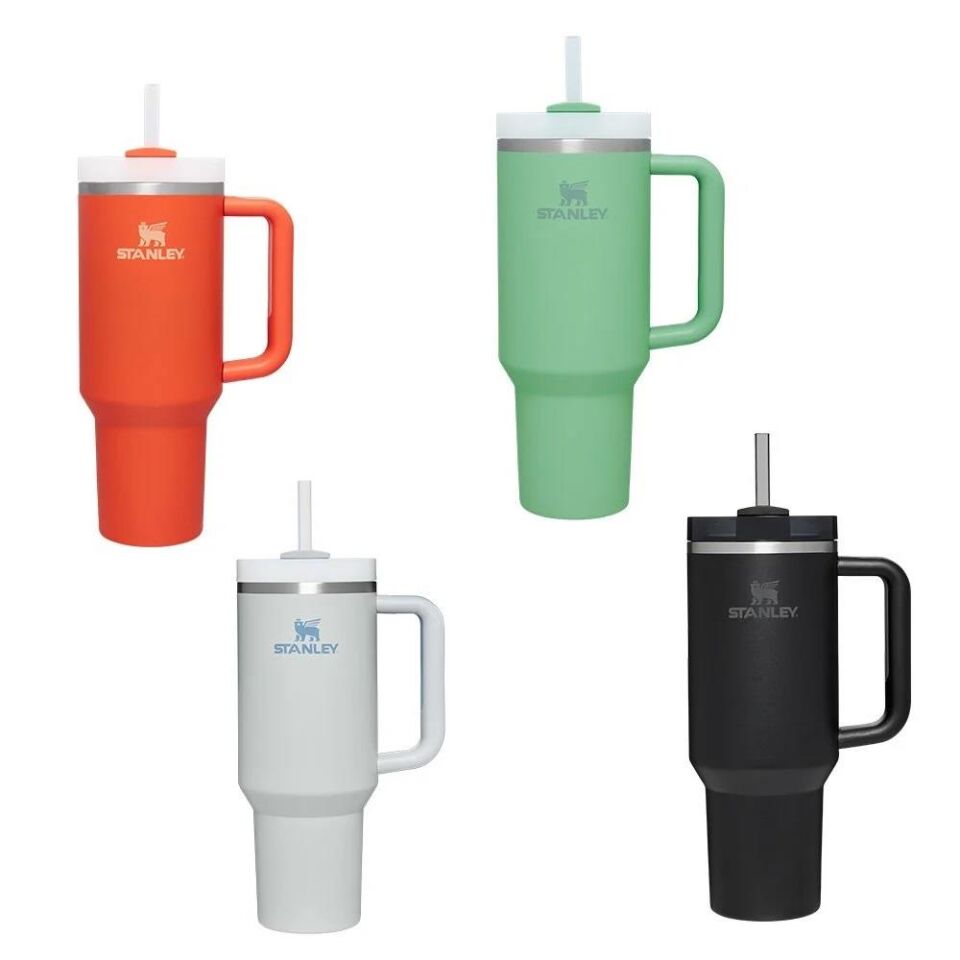 Stanley Quencher Pipetli Termos Bardak 1.18 Lt Yeşil