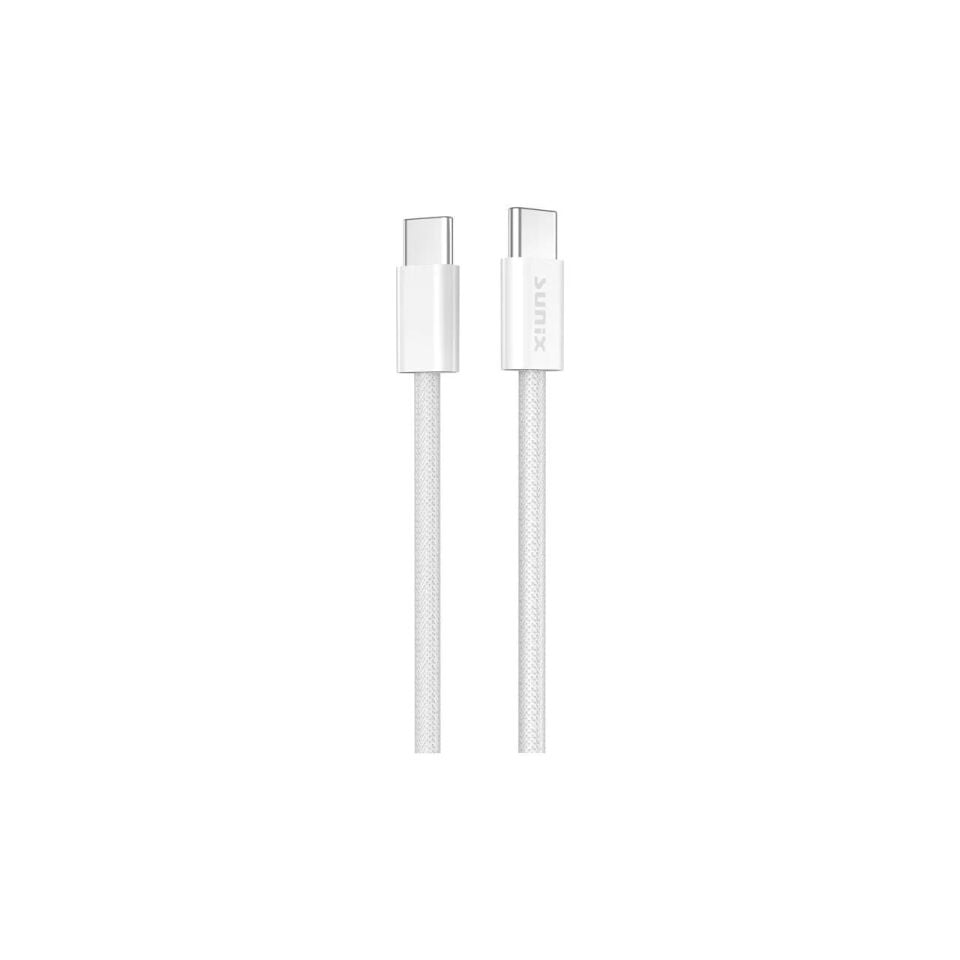 Sunix IP-140 60W USB-C to USB-C Hızlı Şarj ve Data Kablosu 2 Metre