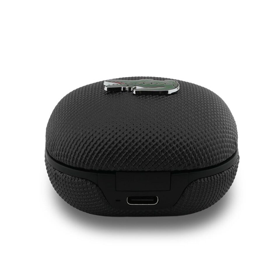 Lacoste  Lisanslı Logolu ANC Özellikli TWS Kulak İçi Bluetooth Kulaklık Siyah