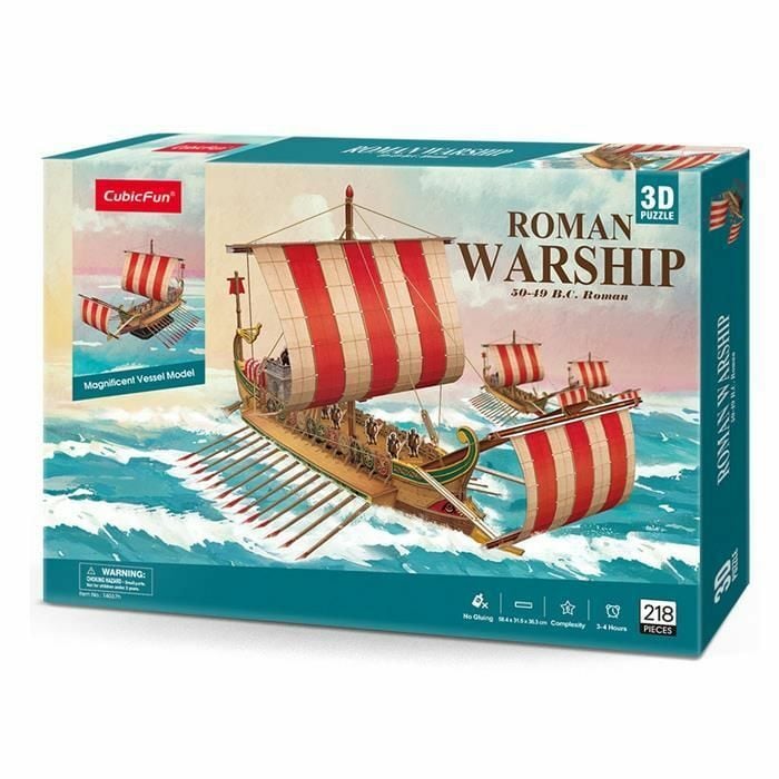 Cubicfun 3D Puzzle Antik Roma Savaş Gemisi