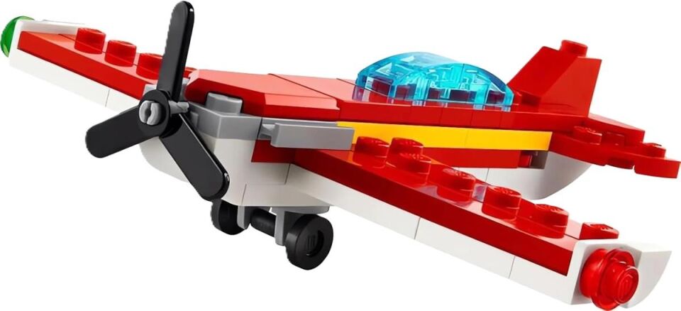 Lego Creator 3 in 1 İkonik Kırmızı Uçak 30669