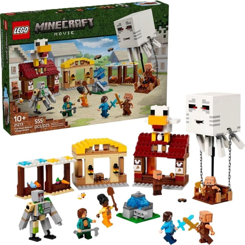 Lego Minecraft  Hortlak Balon Köy Saldırısı 21273