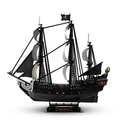 Cubicfan 3D Puzzle Queen Anne'S Revenge Led Işıklı