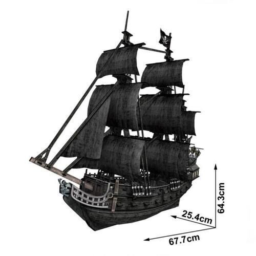Cubicfan 3D Puzzle Queen Anne'S Revenge Gemisi
