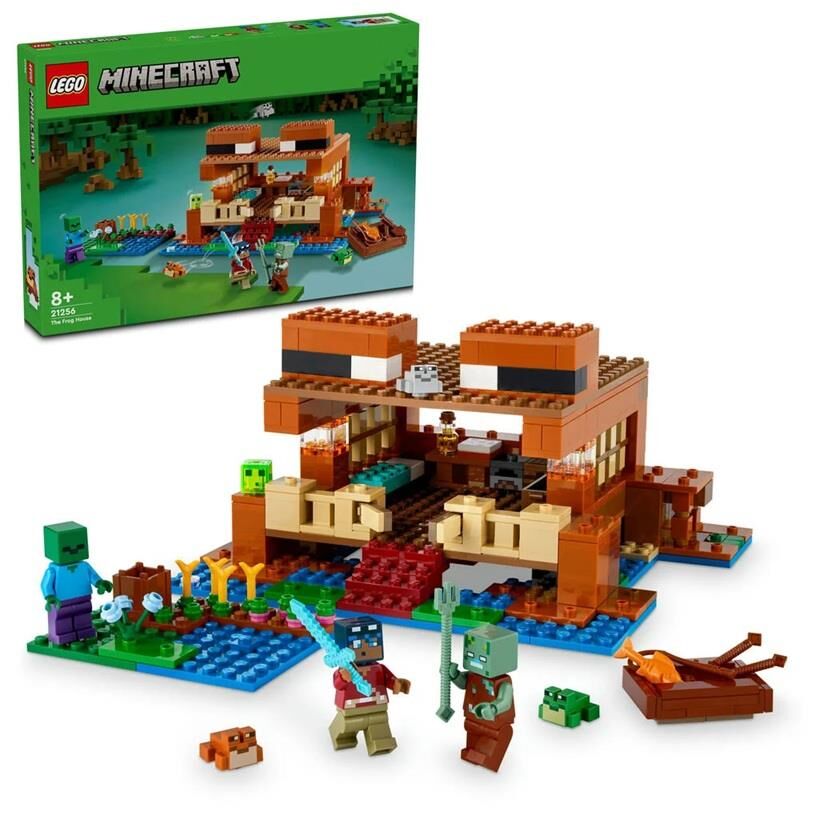 LEGO  Minecraft Kurbağa Evi 21256