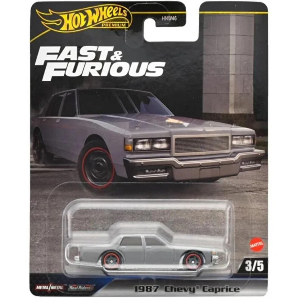 Hot Wheels Hızlı ve Öfkeli Premium Arabalar 1987 Chevy Caprice HRT98