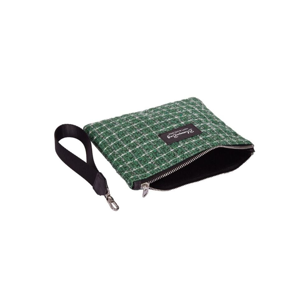 Bloominbag Clutch Çanta Tweed