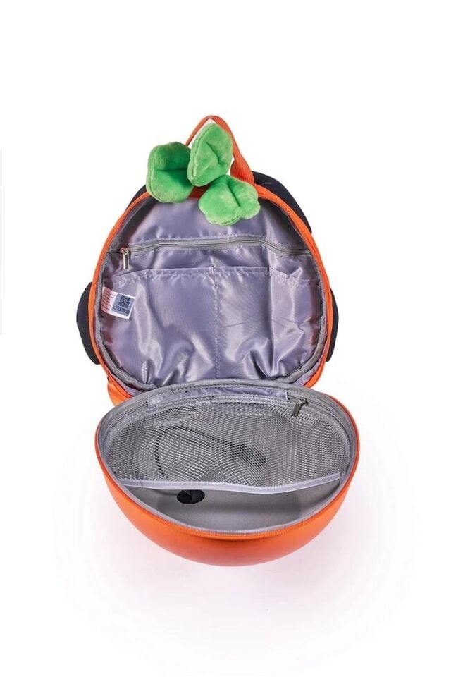 Zampago Carrot Led Işıklı Çocuk Sırt Çantası - Turuncu