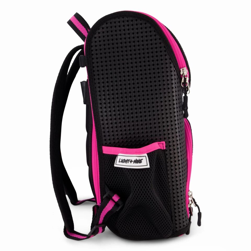 Light Plus Nine Student  Sırt Çantası - Neon Pink