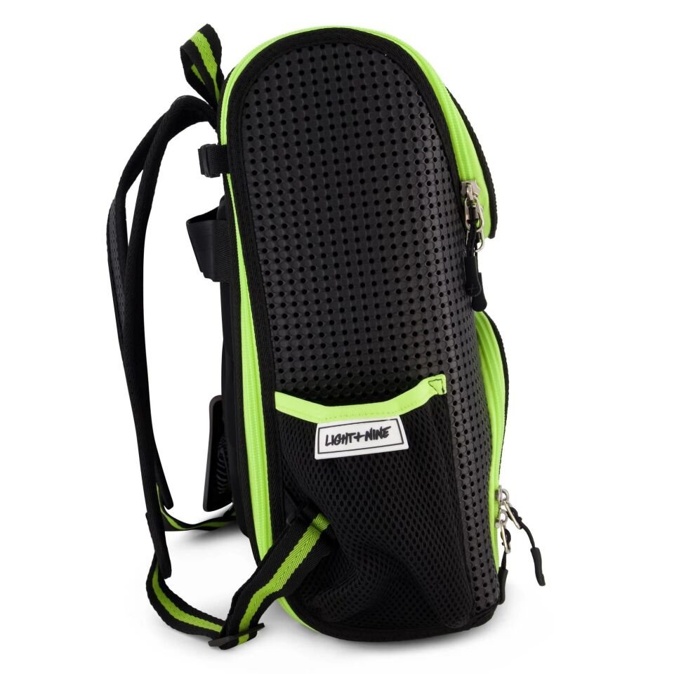 Light Plus Nine Student Sırt Çantası - Neon Lime