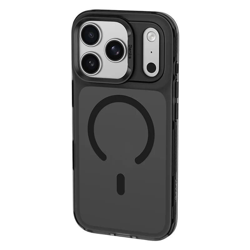 Benks iPhone 17 Pro  MagSafe  Özellikli  C-Magnet Lucid Armor Kılıf Beyaz