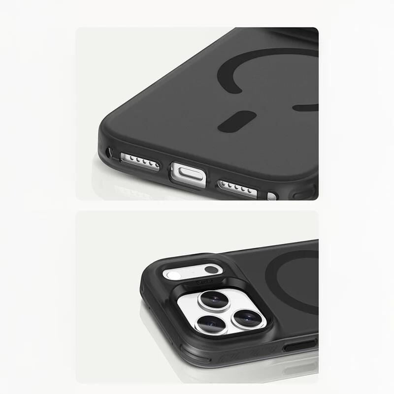 Benks iPhone 17 Pro  MagSafe  Özellikli  C-Magnet Lucid Armor Kılıf Beyaz