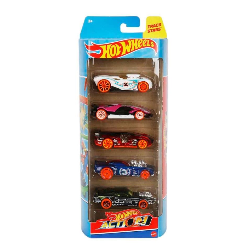Hot Wheels 5'li Araba Seti - Action Hly66