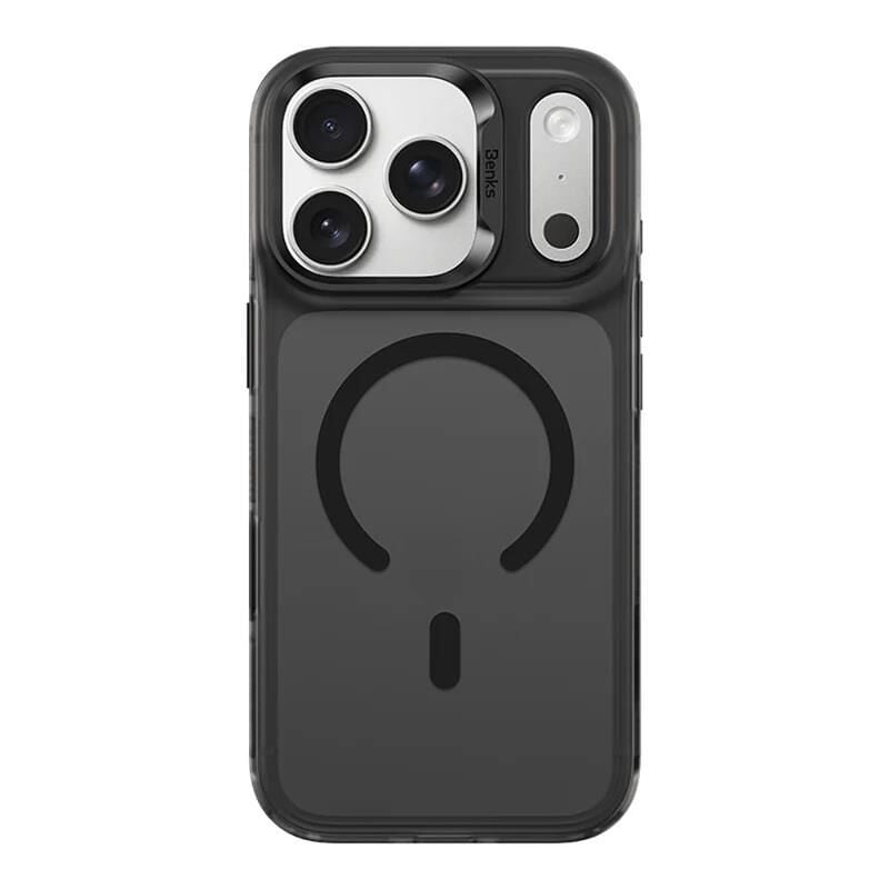 Benks iPhone 17 Pro  MagSafe  Özellikli  C-Magnet Lucid Armor Kılıf Siyah