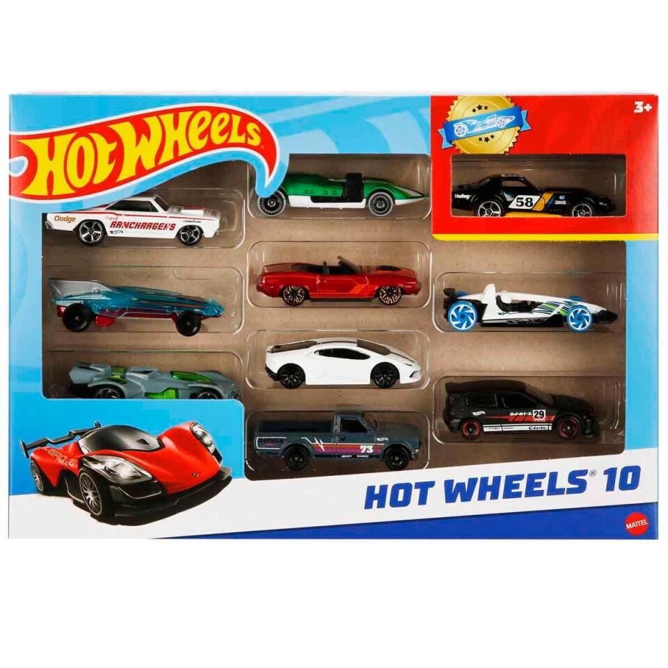 Hot Wheels Araba Seti 10 lu 54886