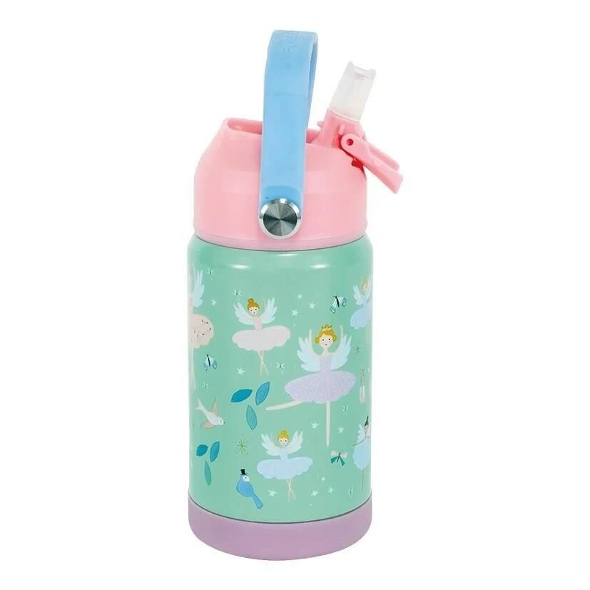 Floss & Rock Paslanmaz Çelik Pipetli Suluk - Enchanted